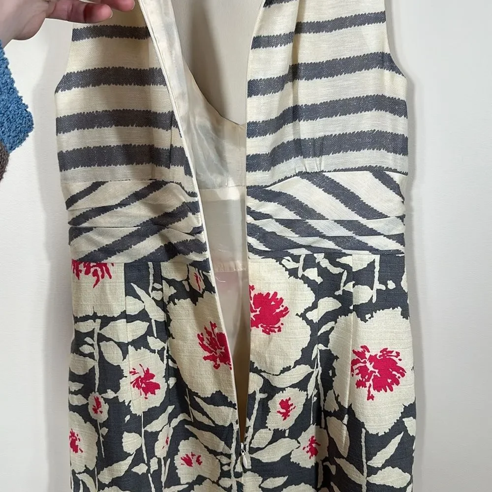 Nanette Lepore Anthropologie Floral As Seen On Celebrity Women Dress Size 6